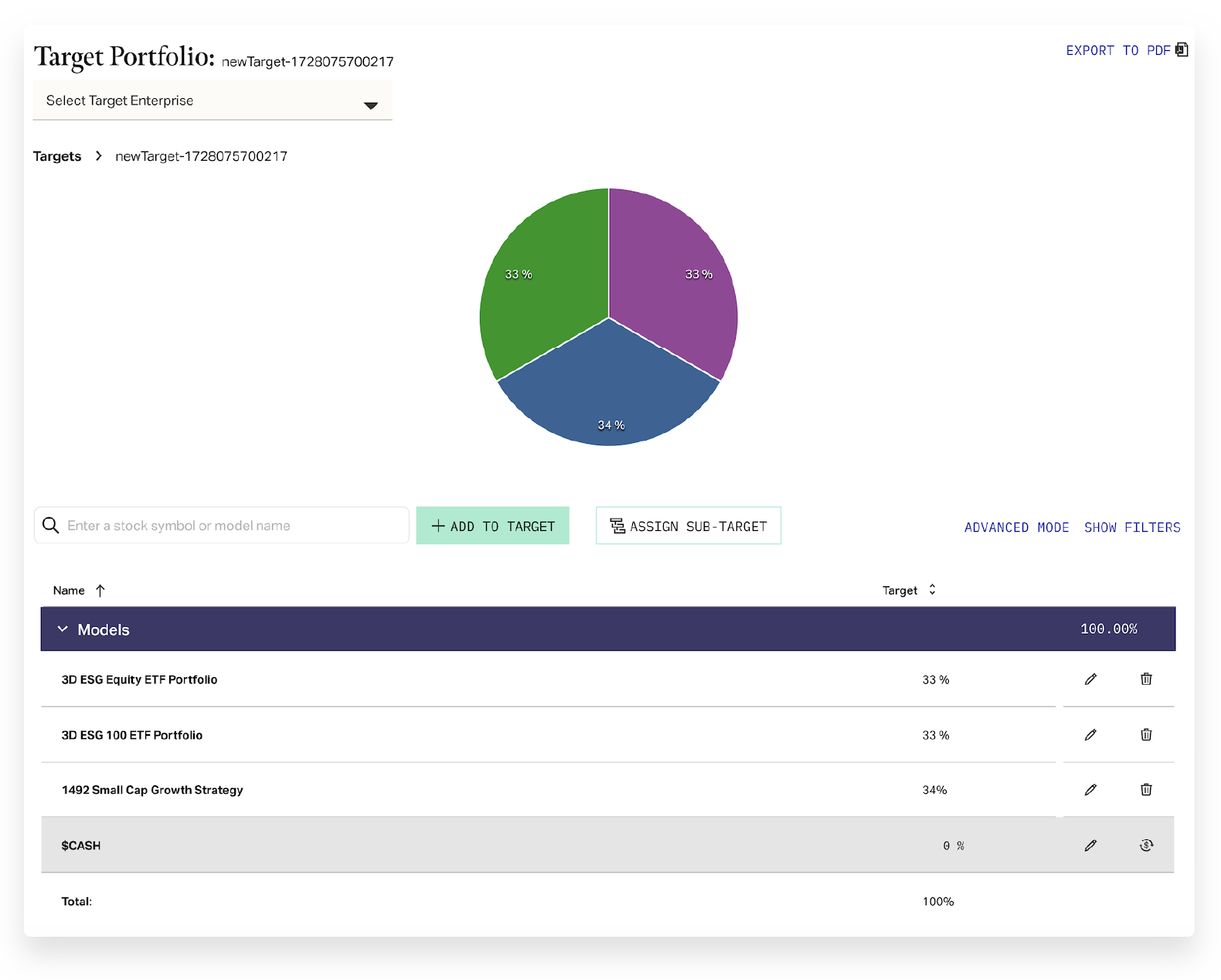 Target Portfolio Website Update 02